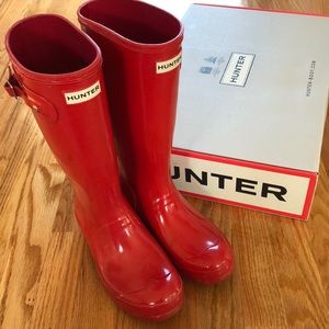 Hunter rain boots